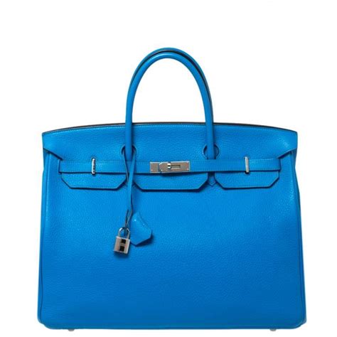 hermes birkin 30 blue hydra tourillon|HERMES Taurillon Clemence Birkin 30 Bleu Hydra.